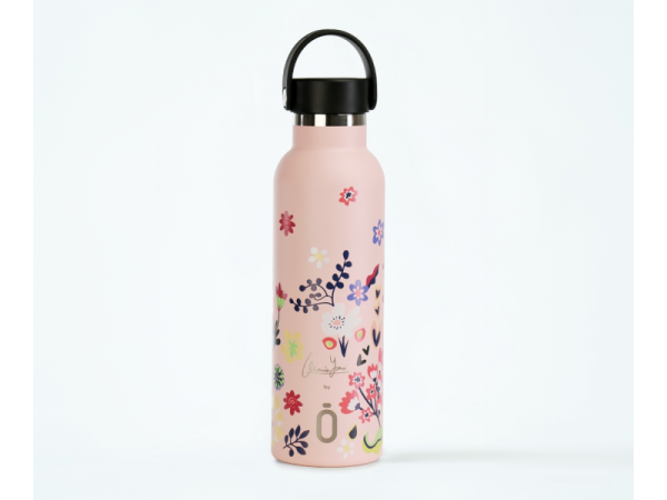 RUNBOTT Termoláhev 600 ml - Bloom Cotton Candy