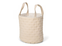 LITTLE DUTCH Košík textilní oboustranný extra velký Pure
