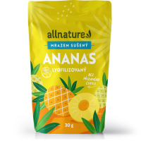 ALLNATURE Ananas sušený mrazem kousky 30 g