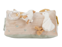 LITTLE DUTCH Polštářek trojhranný s aktivitami Newborn Naturals