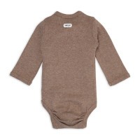 LODGER Body s dlouhým rukávem Melange Zavinovací