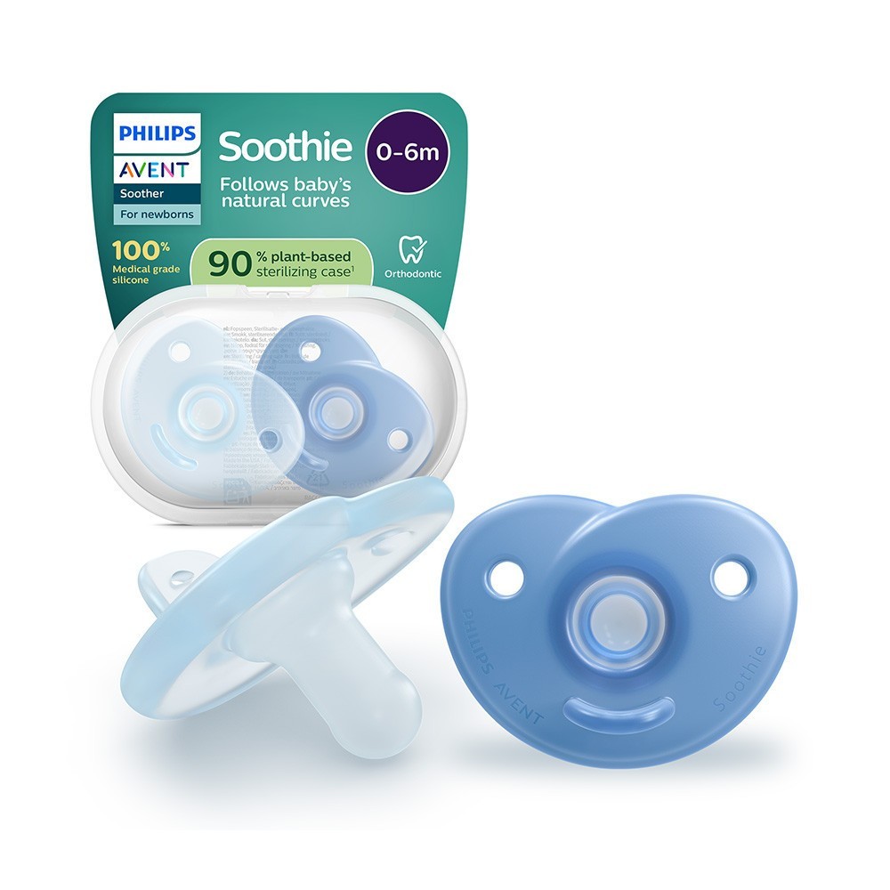 Philips AVENT Šidítko Soothie 0-6m, 2 ks