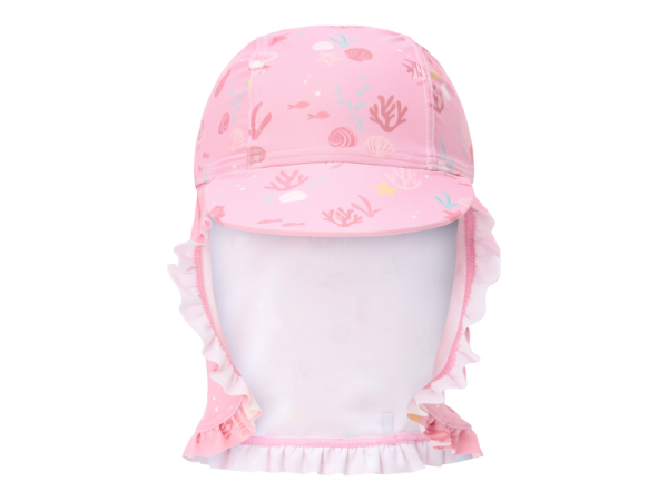 LITTLE DUTCH Plavecká čepice UPF 50+ - Ocean Treasures vel. 1