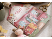 LITTLE DUTCH Knížka se samolepkami Dům Rosa