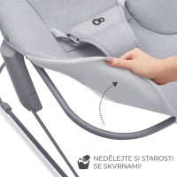 KINDERKRAFT Lehátko houpací Calmee  0m+, do 9kg