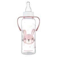 CANPOL BABIES Lahev úzkohrdlá s úchyty CUTE ANIMALS 250ml