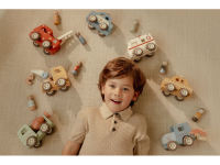 LITTLE DUTCH Hasičské auto dřevěné