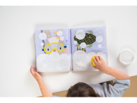 TAF TOYS Kouzelná knížka s malováním vodou