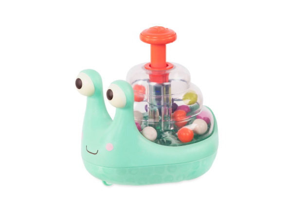 B-TOYS Svíticí šnek s kuličkami - Svíticí šnek s kuličkami