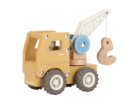 LITTLE DUTCH Autojeřáb dřevěný