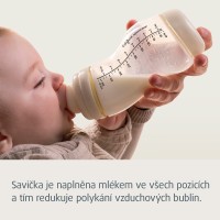 CANPOL BABIES Savička silikonová k lahvi S-Shape, 2ks