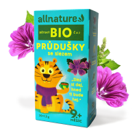 ALLNATURE BIO Dětský čaj Průdušky se slézem 20x1,5 g