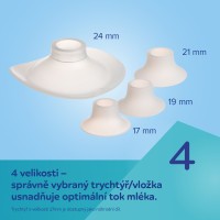 Canpol babies Elektrická odsávačka mateřského mléka do podprsenky Hands-Free