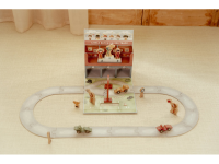 LITTLE DUTCH Závodní dráha s doplňky v kufříku