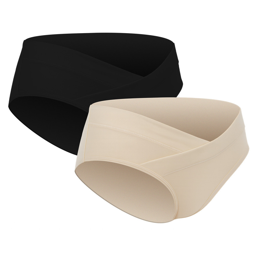 CANPOL BABIES Těhotenské kalhotky s nízkým pasem MumFIT 2ks