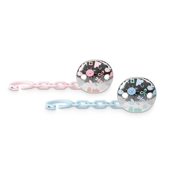 SUAVINEX | Klip na dudlík šperk MEMORY - modrá