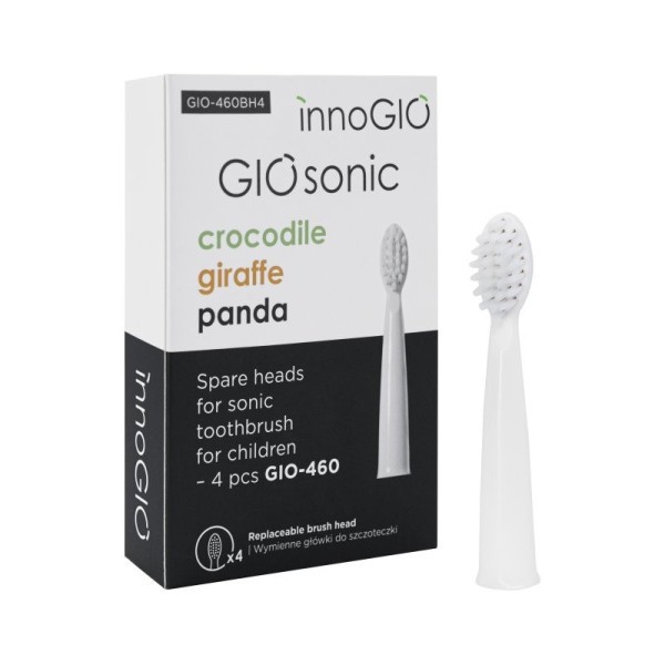 INNOGIO Náhradní hlavice k sonickému kartáčku GIOSonic - 4ks