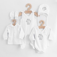 NEW BABY 5-dílná kojenecká soupravička do porodnice Classic