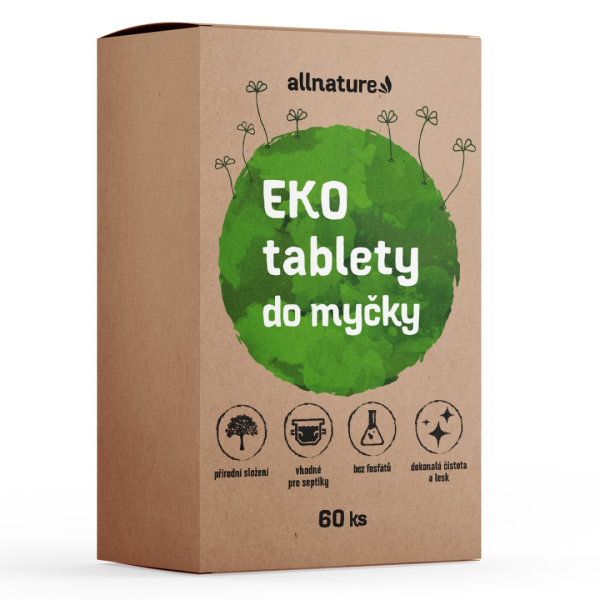 ALLNATURE EKO tablety do myčky 60 tablet - 60 tablet
