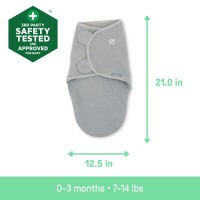 INGENUITY Zavinovačka SwaddleMe™ Ulitka mušelín 1,0 TOG