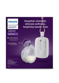 Philips AVENT Odsávačka mateřského mléka elektrická Hands-Free Premium Plus SCF531/11