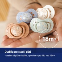 LOVI Dudlík silikonový dynamický BLOSSOM, 2 ks