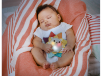 B-TOYS Hudební svítící chrastítko RainGlow Buddy