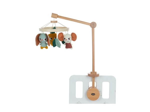 TINY LOVE Kolotoč dřevěný Garden of Adventures - Kolotoč dřevěný