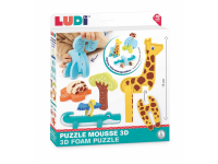 LUDI Puzzle pěnové 3D Zvířátka