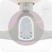 MOMI Elektrické houpátko KENANI béžové