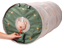 TAF TOYS Prolézací tunel Glow & Crawl