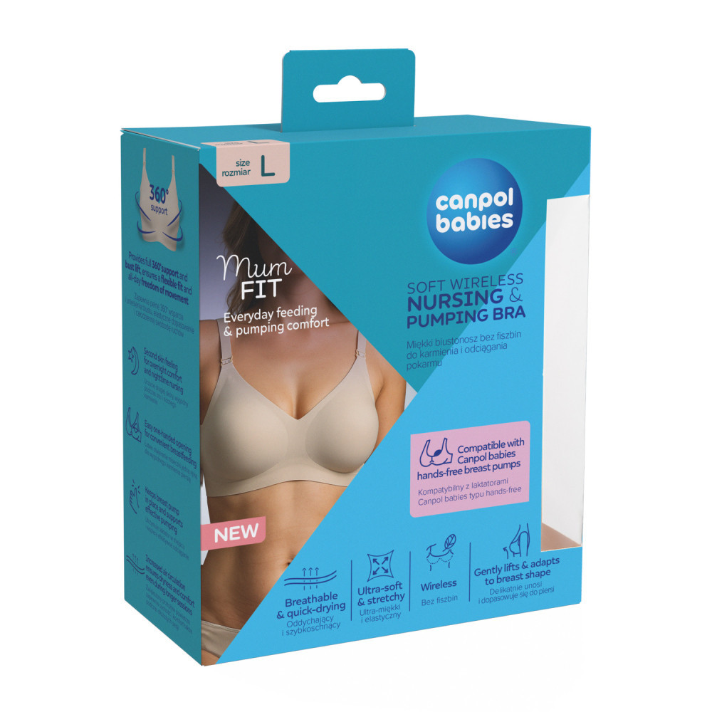 CANPOL BABIES Podprsenka na kojení a odsávání MumFIT