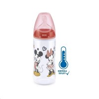 NUK FC+ lahev s kontrolou teploty Mickey 300 ml