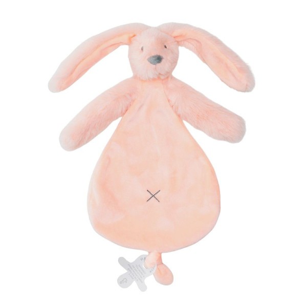 HAPPY HORSE Přítulka králíček Richie recyklovaný - velikost: 25 cm - meruňková 
