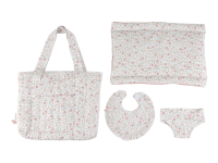 LITTLE DUTCH Přebalovací taška pro panenky Soft Flowers