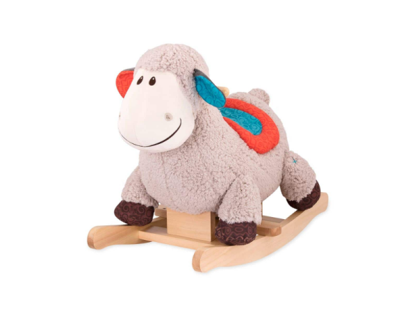 B-TOYS Houpací zvířátko - Ovečka Rodeo Rocker Loopsy
