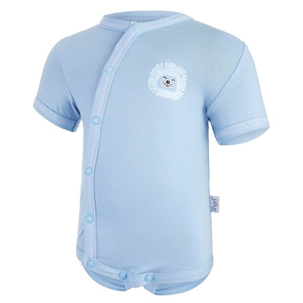 LITTLE ANGEL Body tenké KR Outlast® - sv.modrá - Velikost 56