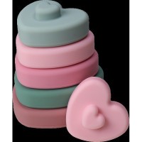 Label Label Silikonová stohovací věž Kroužky