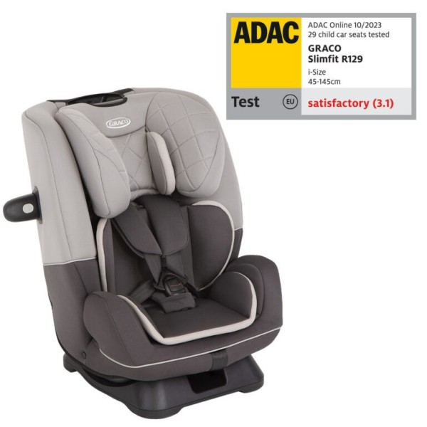 GRACO SlimFit™ R129 Autosedačka 40-145 cm - iron