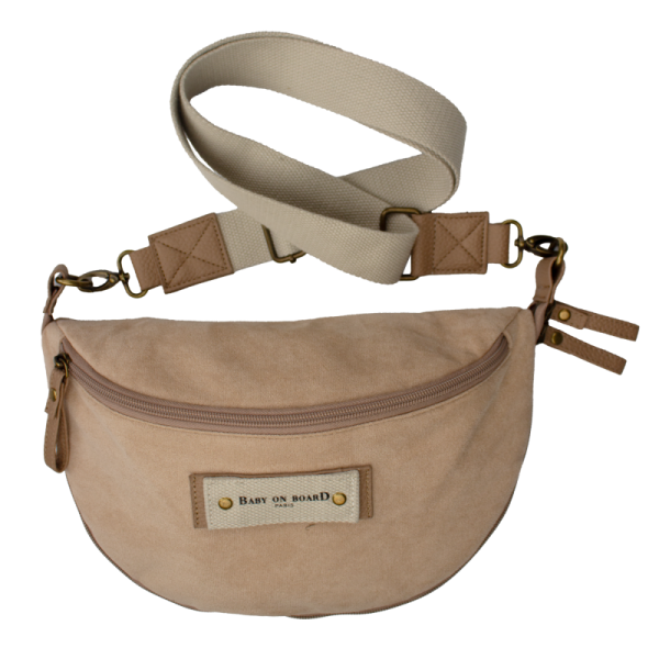 BABY ON BOARD Přebalovací Crossbody taška Armelle - Natural