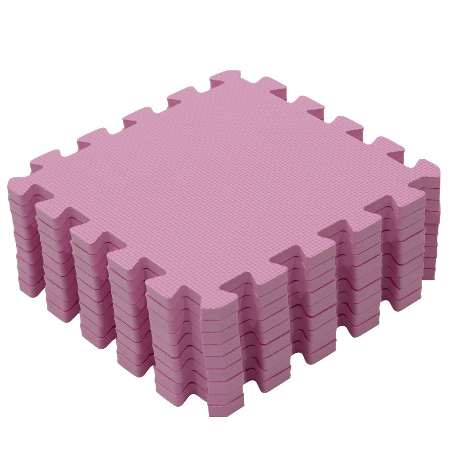 RIALTO BABY Hrací podložka puzzle 90x90 cm - Pink 90x90 cm