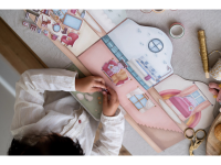 LITTLE DUTCH Knížka se samolepkami Dům Rosa