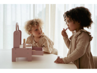 LITTLE DUTCH Toaletní stoleček dřevěný Pink