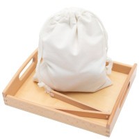 BABY MIX Dřevěná vkládačka vajíčka Montessori