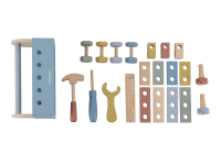 LITTLEE DUTCH Box s nářadím dřevěný Blue