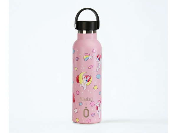 RUNBOTT Termoláhev 600 ml - Kawaii Unicorns