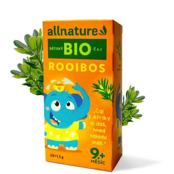 Allnature BIO Dětský čaj Rooibos 20x1,5 g