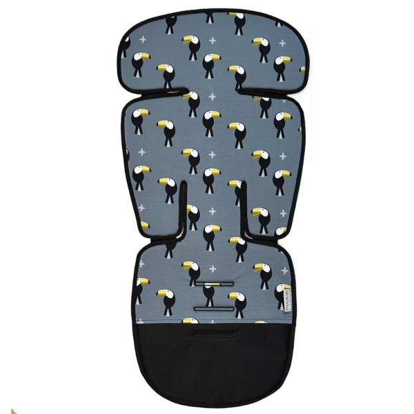 PINKIE podložka do kočárku - Toucan