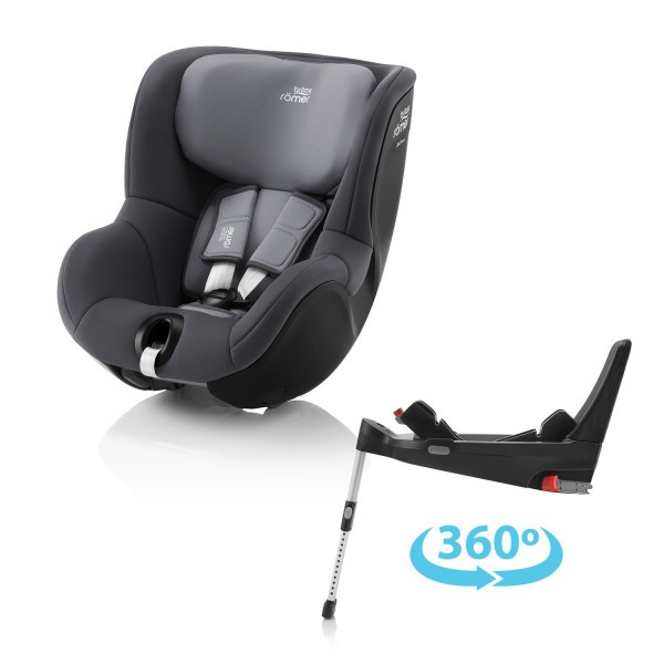 BRITAX RÖMER Autosedačka set Dualfix 5Z + Flex Base 5Z 61-105 cm