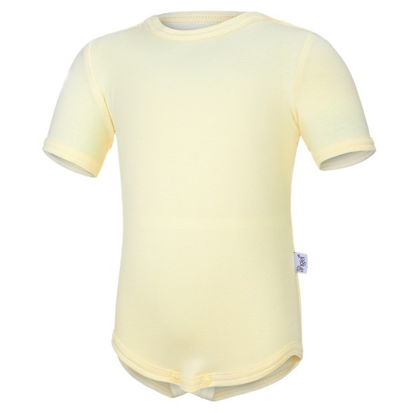 LITTLE ANGEL Body tenké KR Outlast® UPF 50+ - sv.žlutá Vel. 62